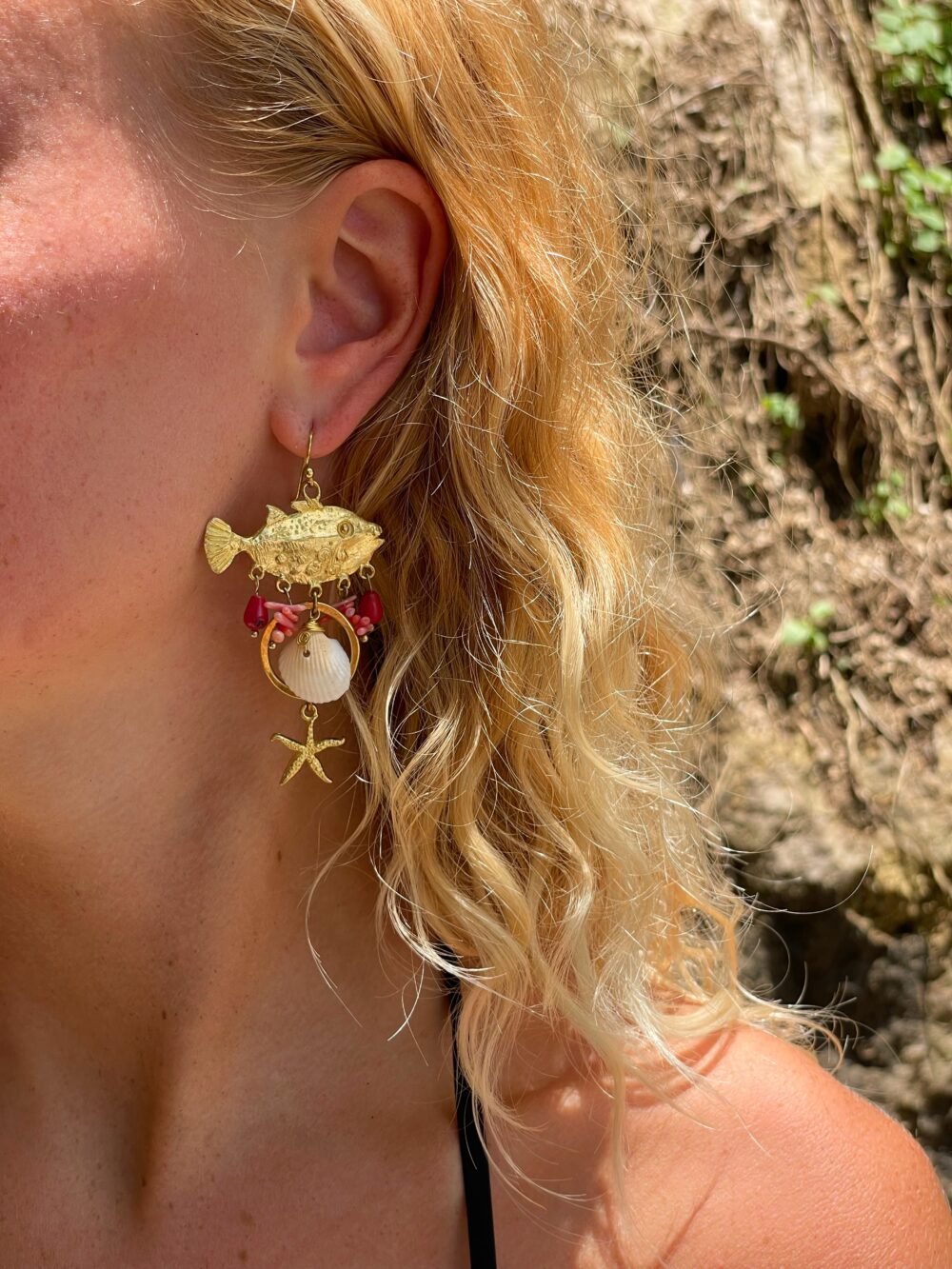 Ocean earrings