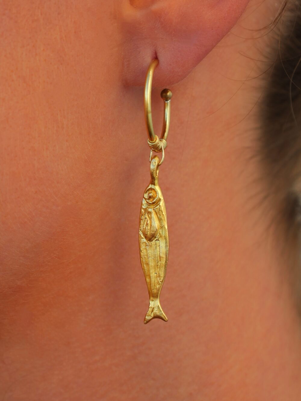 Sardine earring